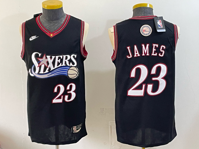 Men Philadelphia 76ers #23 James Black Nike Season 2026 NBA Jersey 080503->philadelphia 76ers->NBA Jersey